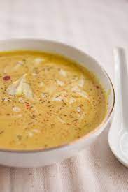 Creamy Spiced Cauliflower Soup Produce On Parade Recipe Cauliflower Soup Recipes Creamy Cauliflower Soup Soup Recipes