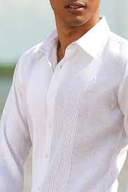 Linen Havana Shirt Havana Shirts White Shirt Men Beach Wedding Shirts