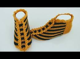Bayan Patik Yapimi Iki Sisle Kolay Patik Modelleri Dikissiz Patik Modeli Mana Vietne Schuhe Hakeln Damenschuhe Hakelschuhe