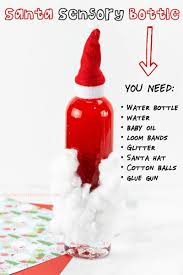 Santa Sensory Bottles Diy The Soccer Mom Blog