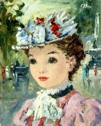 Oil On Canvas Signed Barbara Boldt, 10" X 8", "pit River With Golden Ears".