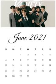 Holidays, events, concerts and more. Bts Calendar June 2021 Kartu Nama Kalender Buku Lagu