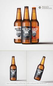 35 Free Beer Bottle Mockup Psd Files To Download Beer Bottle Bottle Mockup Free Beer