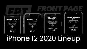 Massive Iphone 12 Leak Reveals Impressive Pricing For 5g Iphones Phonearena