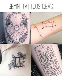 This is a beautiful tattoo if you are looking for the traditional gemini symbol. Non Boring Gemini Symbol Meaningful Unique Gemini Tattoos Novocom Top