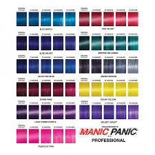 Manic panic high voltage® classic hair colour 25ml x 5 (blue steel silver toner) £11.99 view more. Manic Panic Professional Color Hair Colour Dreams