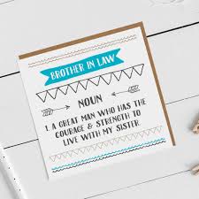 Make and print your own funny fake id's for free with our id card maker and photo id maker id card generators. Funny Brother In Law Card By Allihopa Notonthehighstreet Com