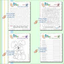 Así que pensando en una fiesta divertida he preparado estos juegos para imprimir, todo listo para recortar y usar. Pin De Hylenne Raffezca En Baby Shower Juegos Para Baby Shower Baby Shower Juegos Baby Shower Nino