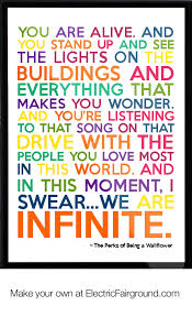 The Perks Of Being A Wallflower Framed Quote This Movie Makes Me Realize What Life S About Perks Of Being A Wallflower Quotes Wallflower Quotes Quotes