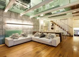 Image result for Contemporary Guest Bedroom with Hardwood floors & High ceiling