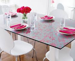 Design Lesson Style At Home Diy Wallpaper Wallpaper Project Glass Dining Room Table