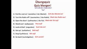 Home > english language arts worksheets > imperatives. Imperatives Work In German Youtube