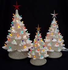 Fbl stocks light up toys, flashing hats, blinking jewelry, led glasses & more! Ceramic Christmas Tree Charming Decorations With A Vintage Flair