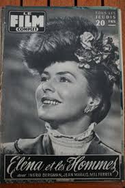 1956 Ingrid Bergman Jean Marais Elena James Dean