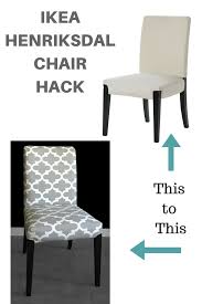 Ikea Hack For Henriksdal Chair Update Your Chair Cover With This Beautiful Custom Slipcover For The Henriksdal Dining Chair In Fynn Grey Give Your Chair A Whole