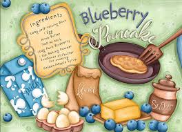 I Uploaded My First Illustrated Recipe To Theydrawandcook Today I Was Inspired By The Ifdrawaweek Prompt F Food Illustrations Blueberry Pancakes Blueberry