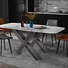 Subtract 6 feet from both the length + width of the space to allow a 3' clearance on all sides. Buy Vevor Set Of 2 Steel Table Legs 28 Height 24 Wide Dining Table Legs Heavy Duty 3 1 Square Box Section X Frame Table Legs 28x24x3 1 Inch Original Color Industrial Country Style Metal Dining Legs Online