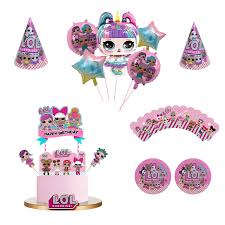 If you are thinking of throwing a lol birthday party then this is the post for you. L O L Surprise Birthday Toy Party Decoration Diy Theme Decoration Lol Dolls Figure Cake Stand Activity Kids Birthday Gifts Buy At The Price Of 1 00 In Aliexpress Com Imall Com