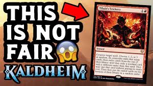 How did you fare on your exam? Tibalt S Trickery Combo Is Not Fair Ban This Mtg Modern Kaldheim Youtube