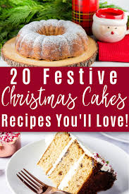 Slice the thawed pound cake horizontally in half. The Best Christmas Cake Recipes The Stress Free Christmas