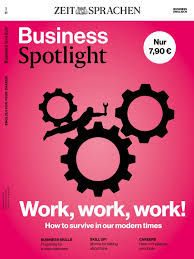 I am one of two girls running the office. Business Spotlight Einfach Besser Business Englisch 02 2021