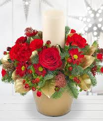 Visit homebase online and check out our stunning garden pots & planters range. Christmas Gold Pot Christmas Flowers Delivered Eflorist Co Uk