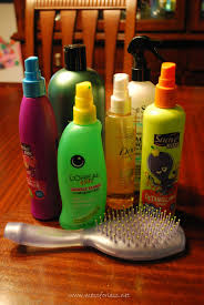 The don'ts of detangling natural hair. Get Rid Of Hair Tangles Plus A Recipe For Hair Detangler Mess For Less