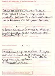 Jeder physiotherapeut ist häufig verpflichtet, den für einen patienten zuständigen arzt über den stand der therapie in einem therapiebericht zu informieren. Ambulante Physiotherapie Bei Osteoporose Springerlink