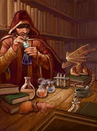 Merlin An Extremely Skilled Alchemist Not Magician Copyright Nicole Cardiff Alchemist Fantasy Wizard Fantasy Artist