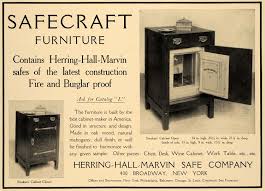 $325.00 + shipping + shipping + shipping. 1905 Ad Safecraft Furniture Herring Hall Marvin Safe Co Original Cl7 Period Paper Historic Art Llc