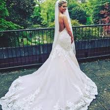 Very Romantic Alencon Lace Bridal Dress Morilee Wedding Dress Train Bridal Dresses Lace Lace Mermaid Wedding Dress