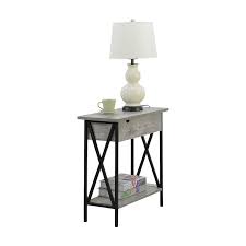 Convenience Concepts Tucson Electric Flip Top End Table End Tables Unique End Tables Living Room Accents