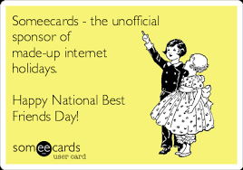 This year the friendship day falls on date august 2. Happy National Best Friends Day E Card