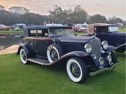 Light blue with dark blue fenders gold trim with pinstriping. 1931 Auburn 8 98a For Sale Classiccars Com Cc 1322674