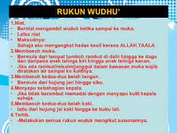 Tidak ada sesuatu pada anggota wudhuk yang bisa mengubah sifat air sehingga tidak bisa lagi dikatakan sebagai air mutlaq. Pel 20 Unit 4 Wudhuk Prezzzuraihi