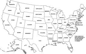 Blank Us Map Full Page Blank Us Map With 996 X 622 United States Map Labeled United States Map Printable Us Map Printable