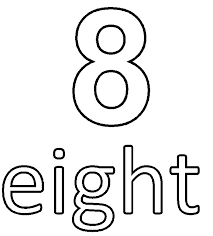 Download and print these number 8 coloring pages for free. Coloring Pages Numbers 1 Thu 10 Materialforenglishclasses