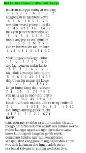 Official music video by ndarboy genk 'wong sepele'subscribe to ndarboy genk channel: Chord Aku Cah Kerjo Chord Lagu Blog