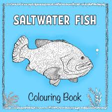 See more ideas about coloring pages, ocean coloring pages, themed crafts. Saltwater Fish Colouring Book Davey Yasmine 9798639525391 Amazon Com Books