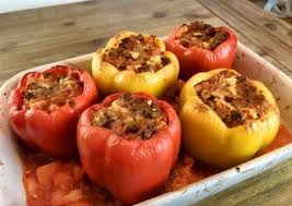 Low Carb Gefullte Paprika Choose Your Level Rezept Rezepte Paprika Mit Hackfleisch Rezept Gefullte Paprika