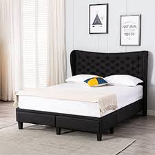 Platform bed from pine boards. Amazon Com Home Life Drawer Storage Bed Cloth Black Tufted 51 Tall Headboard Platform Bed With Slats Queen Complete Bed 5 Year Warranty Included 0051 Drawer Furniture Decor