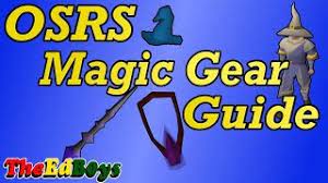 Osrs Magic Gear Guide Old School Runescape Mage Weapons Armour Youtube