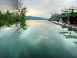 Alila Ubud Bali Infinity Pool Backyard Pool Endless Pool