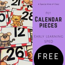 Jazz Up Your Calendar With These Fun Pet Themed Numbers Make Two Copies And Turn Them Into A Memory Game Literacy Work Stations Math Work Stations Math Work