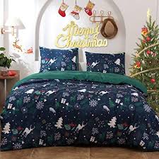 Travan 3 Piece Duvet Cover Set Christmas Theme Collection Duvet Cover Ultra Soft Reversible Breathable Printe In 2020 Luxury Bedding Set Duvet Covers Best Duvet Covers