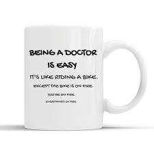 Great for home or the doctor's office. Doctor Mug Funny Medical Mug Funny Doctor Mug Doctor Gift Funny Coffee Mug Tea Mug Medical Student Gift Med Student Mug Wish