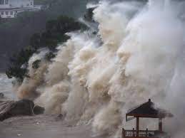 An extremely large, powerful, and destructive storm that occurs especially in the region of the philippines or the china sea see the full definition for typhoon in the english language learners dictionary What Is A Typhoon Everything You Need To Know Abc News