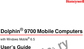 9700lup Dolphin 9700 Mobile Computer User Manual Final Honeywell