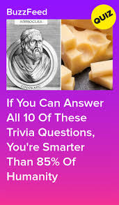 Trivia quizzes are a great way to work out your brain, maybe even learn something new. If You Can Answer All 10 Of These Trivia Questions You Re Smarter Than 85 Of Humanity Quizzes For Fun Funny Quiz Questions Trivia Questions