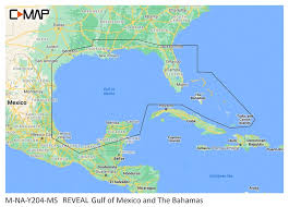 A bloom of the red tide organism, karenia brevis, persists on the florida gulf coast and in lower tampa bay.conditions remain improved in other areas of tampa bay relative to prior weeks. C Map Reveal Gulf Of Mexico And The Bahamas Lowrance Au